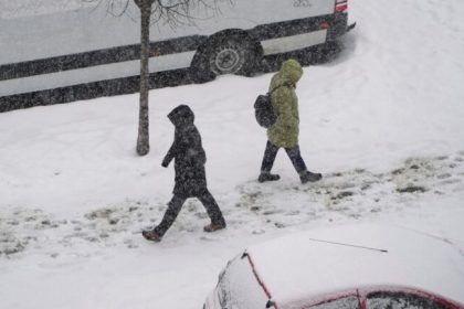 Ger peste tot in tara temperaturile scad pana la minus 20 de grade