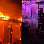 Incendiu devastator la o casa din Blajel interventia a durat 3 ore