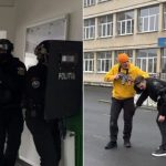 Interventie a trupelor speciale la un liceu din Sibiu