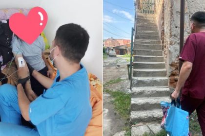 Lectie de umanitate la Sibiu asistent medical pro bono pentru varstnici