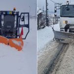 Ninge puternic la Cisnadie Primaria si cetatenii ajuta