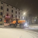 Noapte alba pentru deszapezire la Sibiu zeci de interventii