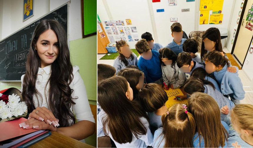 Noua generatie de invatatoare din Sibiu La 24 de ani Mariana preda diferit fara frica fara rigiditate