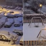 Noul An a adus zapada consistenta la Sibiu