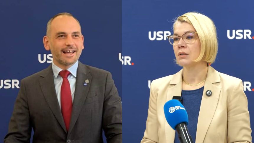Ruxandra Cibu clarifica zvonurile privind tensiunile interne in USR Sibiu Relatia cu Adrian Echert este una colegiala video