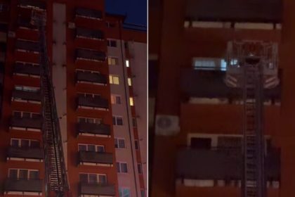 Scena de panic pe Aleea Biruintzei din Sibiu