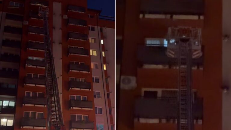 Scena de panic pe Aleea Biruintzei din Sibiu