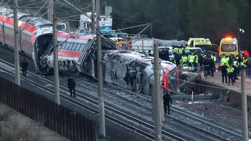 Un roman printre raniti in accidentul feroviar din Spania aproape 40 de persoane au decedat