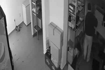 Un sprgtor de pe Bulevardul Victoriei din Sibiu a fost prins