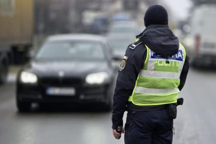 sibian sanctionat la volan fara permis pe strada balea