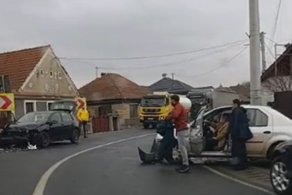 Accident grav la Scoreiu Traficul blocat pe DN1 video