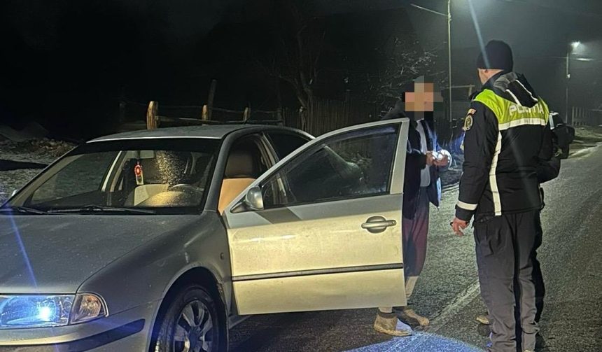 Accident in Sadu un sofer beat si fara permis a lovit o masina parcata