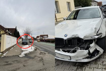 Accidente in lant in intersectia periculoasa din Selimbar 18 raniti din cauza unei masini parcate nesabuit