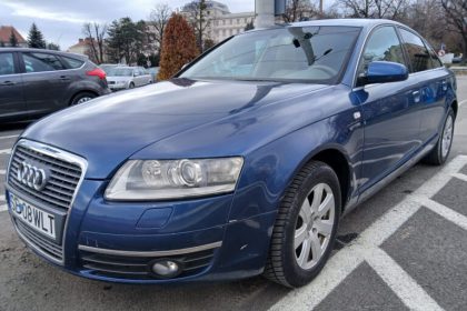 Audi ul condus de Klaus Iohannis pe vremea cand era primar al Sibiului a fost vandut un colectionar a oferit 9500 de euro
