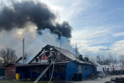 Cauza incendiului devastator de vineri de la Vestem ISU Sibiu comunica primele concluzii
