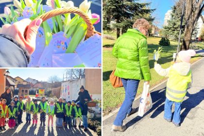 Copiii de la Grdinia Daisy i Donald Duck au o misiune S aduc buntate n Sibiu