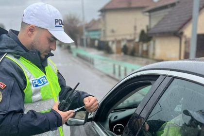 Doi soferi prinsi fara permis in mai putin de 12 ore in Sibiu