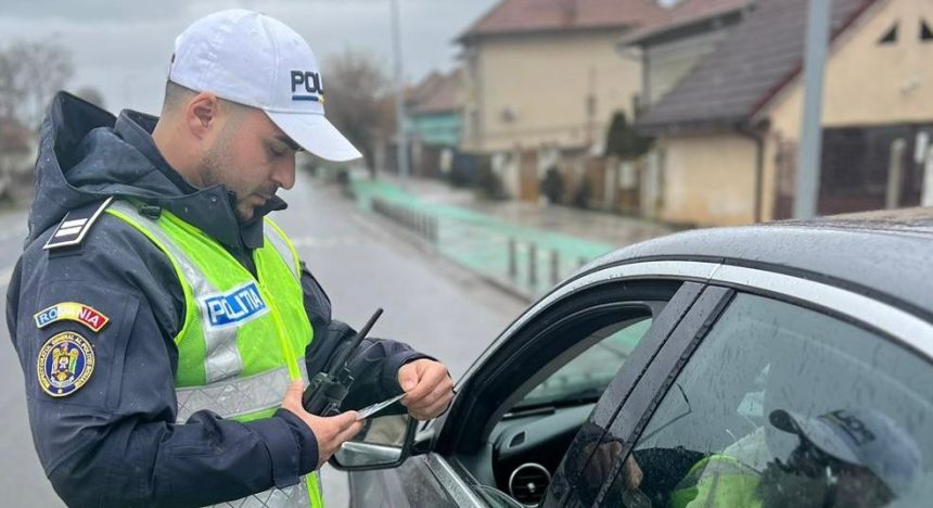 Doi soferi prinsi fara permis in mai putin de 12 ore in Sibiu