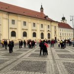 Doua zile de protest la Sibiu impotriva masurilor draconice adoptate de Guvern
