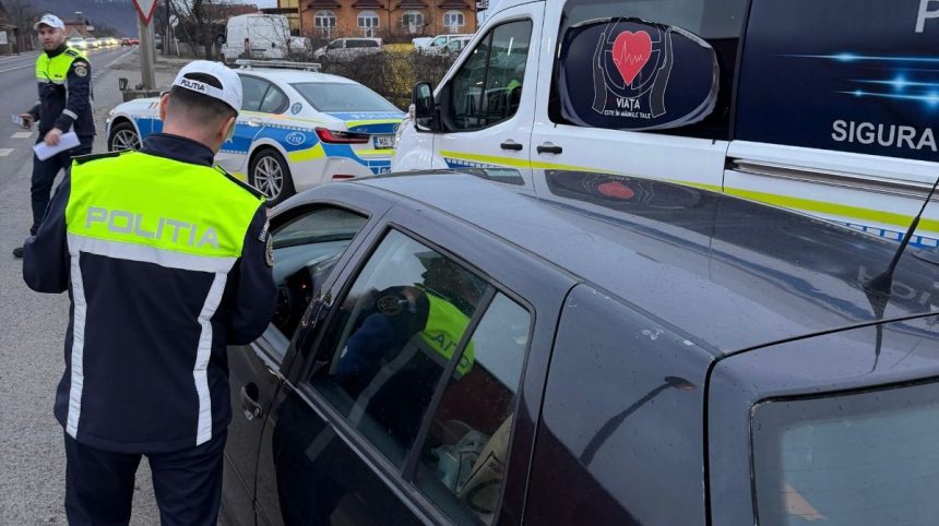 Dubla ilegalitate in trafic la volanul unei masini neinmatriculate si fara permis de conducere valabil