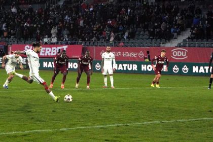 FC Hermannstadt de la extaz la agonia penalty anulat in ultimul minut cu CFR Cluj video foto
