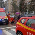Femeie de 82 de ani lovita de o masina in Sibiu va fi transportata la spital