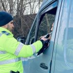 Filtre de policie pe DN1 in judetul Sibiu politiestii controleaza toate autovehiculele