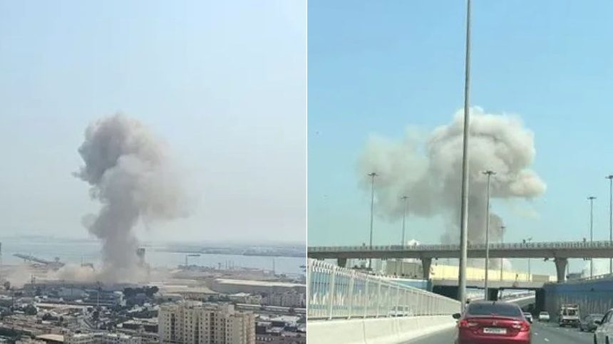 Iranul reactioneaza a atacat Kuweit si Emiratele Arabe Unite video