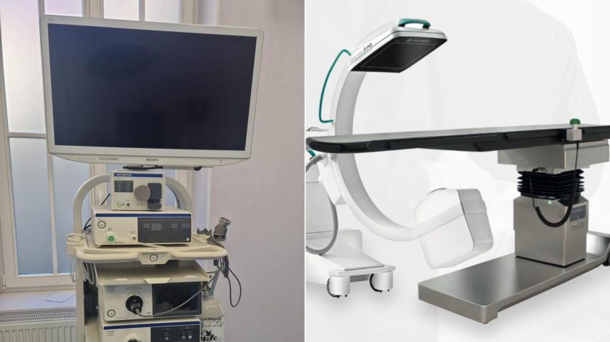 Nou dotari la Spitalul Judetean Sibiu masa hibrida si echipamente pentru interventii cardiace de avans