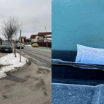 Politia Locala a intervenit sanciune pentru proprietarul mainii care blocheaza vizibilitatea intr o intersecie din Selimbar