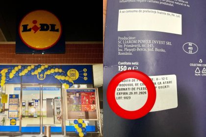 Produse expirate in cel mai recent magazin Lidl din judetul Sibiu Client Mi se pare inacceptabil