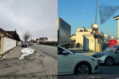 Proprietarul masinii acuzat ca obstrucioneaza vizibilitatea intr o intersectie din Selimbar rupe tacerea Afirmatia este falsa