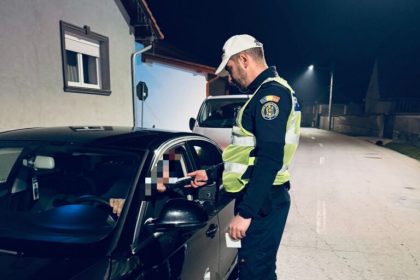 Razie de Ziua Indragostitilor pe drumurile din judetul Sibiu doi soferi suprinsi conducand sub influenta alcoolului foto
