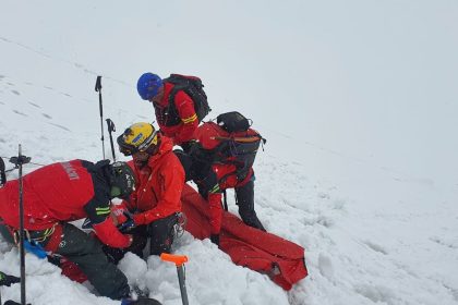 Risc mare de avalanse in zona Balea Lac se anunta ninsoare abundenta