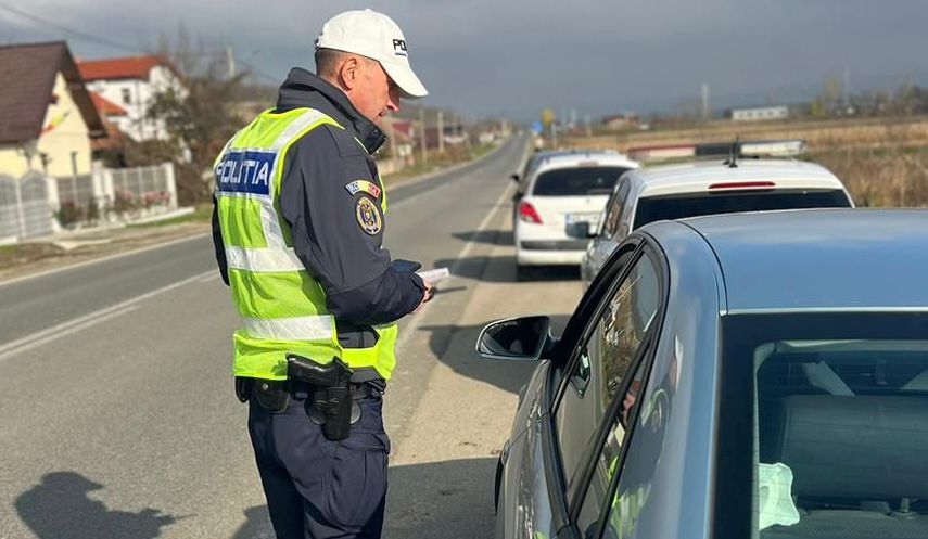 S ofer din Raul Sadului prins conducand sub influenta alcoolului in Sadu