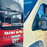 Soferii de autobuze si camioane controlati riguros la Sibiu ce au descoperit politistii foto