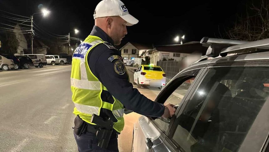 Tanar oprit inainte de a provoca o tragedie conducea sub influenta alcoolului prin Sibiu