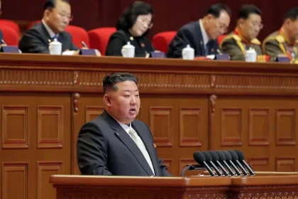 kim jong un reales lider al partidului de guvernare din coreea de nord a facut promisiuni grandioase video