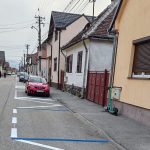A inceput refacerea marcajelor de parcare pe mai multe strazi din Sibiu una finalizata urmeaza alte cinci