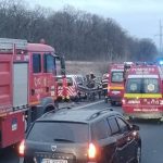 Accident in zona Hula Bradului trafic ingreunat pe DN1