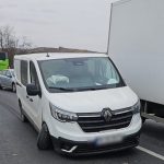 Accident pe DN1 la Bradu un autocar si o furgoneta avariate