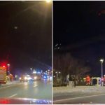 Accident pe strada Maramuresului o masina rasturnata video