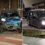 Accidentul de joi seara de pe Calea Dumbravii o conducatoare auto de 34 de ani ranita foto