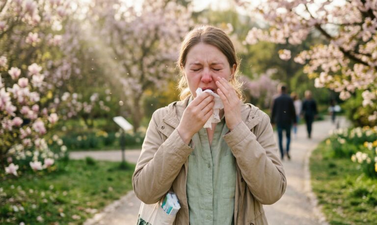 Alergiile de primavara cum sa iti dai seama ca nu este doar o raceala