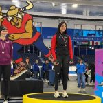 Anastasia Bacila starneste admiratie in Olanda patinatoarea de exceptie din Sibiu a stabilit doua recorduri nationale