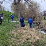 Angajatii Sistemului de Gospodarire a Apelor Sibiu au curatat efectiv Valea Sapunului foto