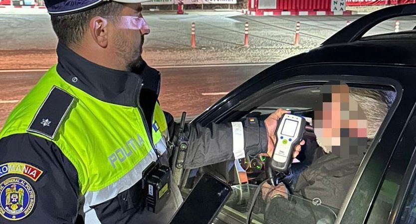 Barbat din Casolt retinut la Sibiu a inselat politisitii dupa ce a condus fara permis