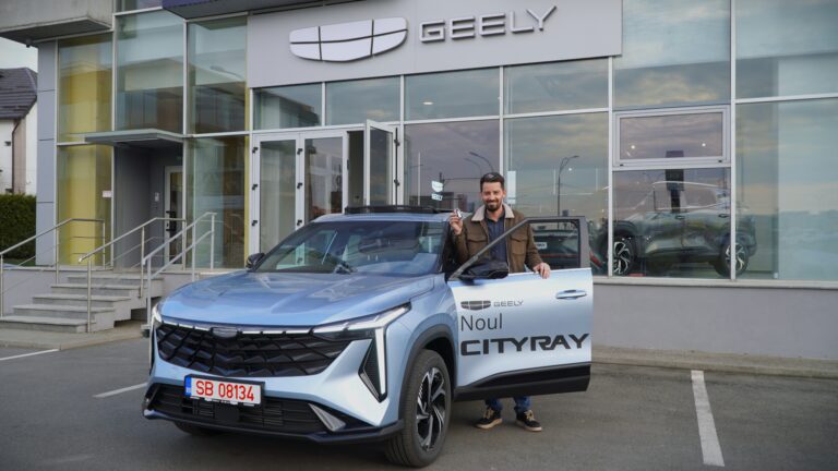 CONCURS Un weekend gratuit cu Geely Cityray Geely Sibiu Materom ofera si plinul de benzina video si foto