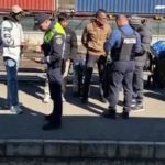 Controale in zona garii CFR Sibiu au fost adusi si caini dresati video