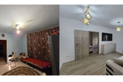 Cum arata o renovare fara neplaceri in Sibiu Povestea Cristinei care a transformat un apartament de 40 de mp cu 25 112 euro